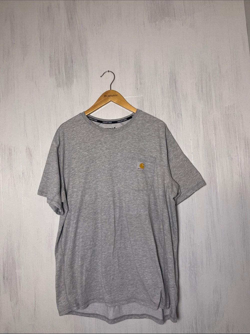 Carhartt Grey‎ Relaxed Fit Pocket Tee Size XL